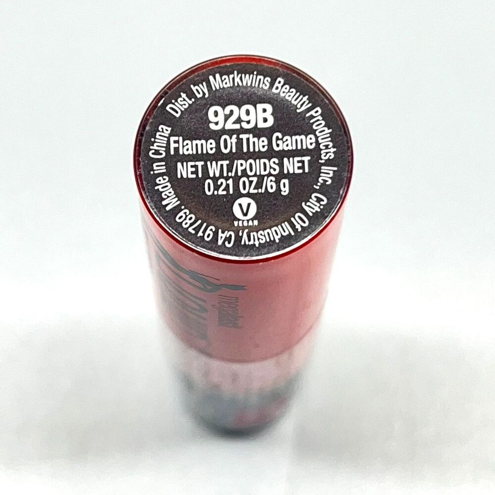 Wet N Wild Megalast Liquid Catsuit Matte Lipstick FLAME OF THE GAME 929B rare